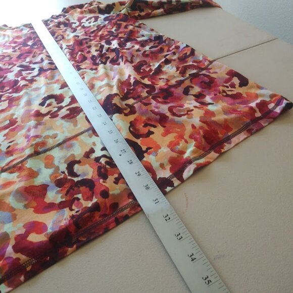 Logo by Lori Goldstein adobo all over print blouse women's size M - Picture 11 of 16